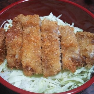 長芋で！豚カツ丼